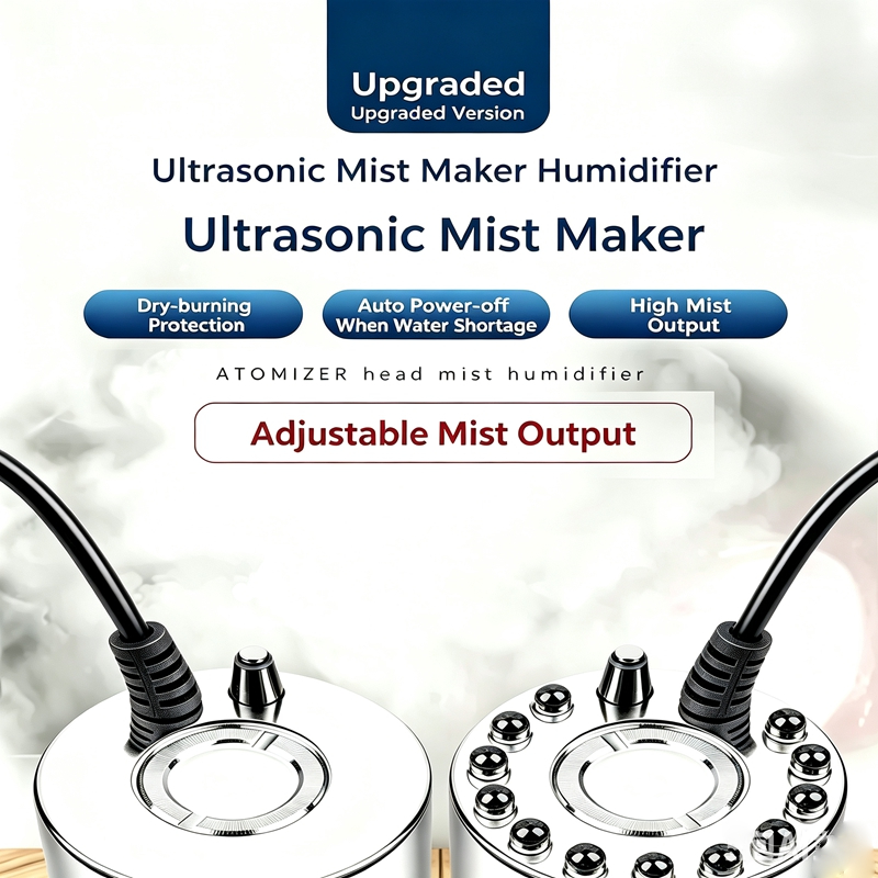 Nuevo Nebulizador Ultrasónico  - Terrarium Fogger Ultrasonic reseña y precio
