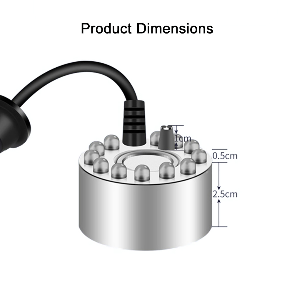 Generador de niebla ultrasónic - Terrarium Fogger Ultrasonic reseña y precio