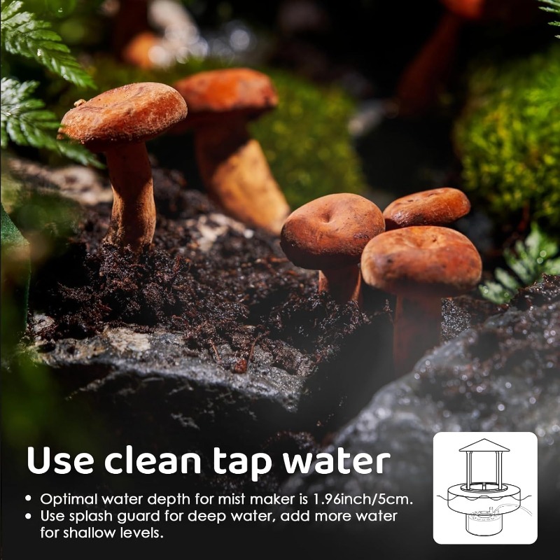 Generador de niebla ultrasónic - Terrarium Fogger Ultrasonic reseña y precio