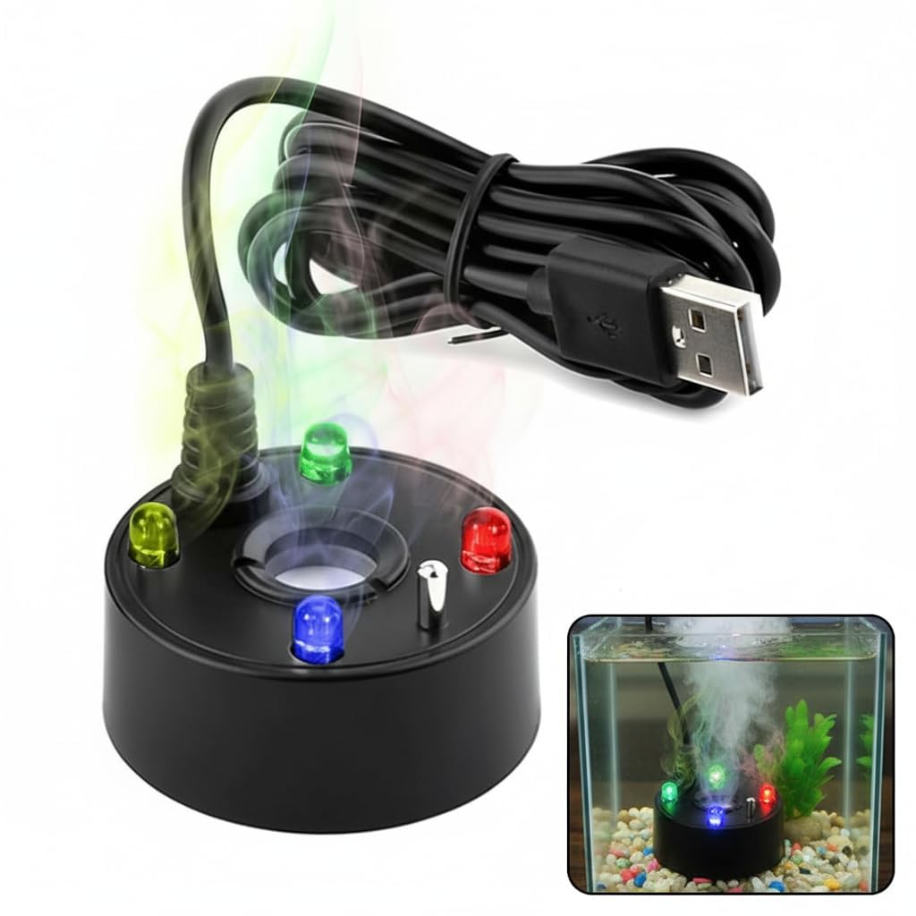 Nueva Bomba de Aire USB 5V 202 - Terrarium Fogger Ultrasonic reseña y precio
