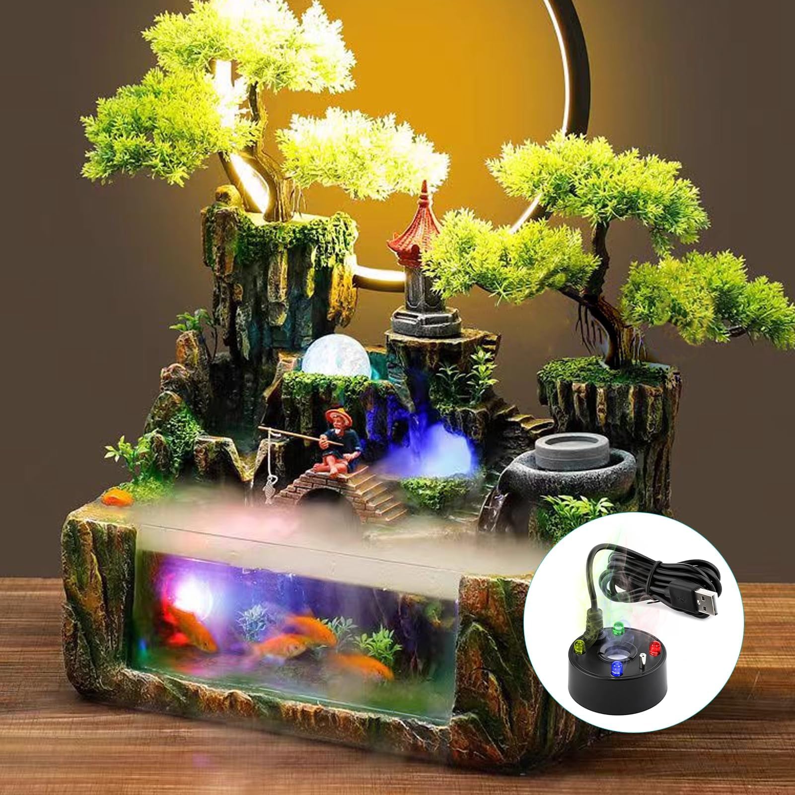 Nueva Bomba de Aire USB 5V 202 - Terrarium Fogger Ultrasonic reseña y precio